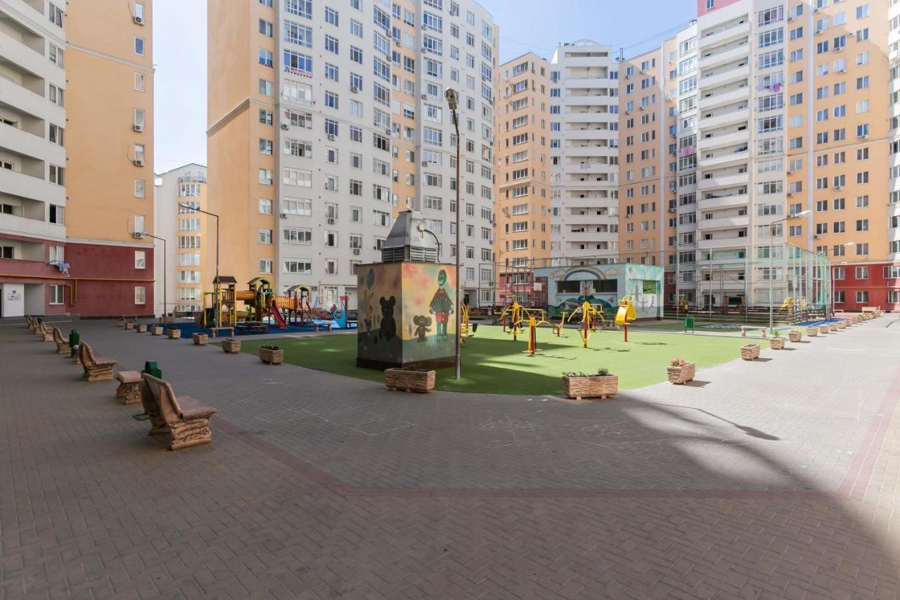 Comfortable Apartment With A Panoramic View Kišiněv Exteriér fotografie