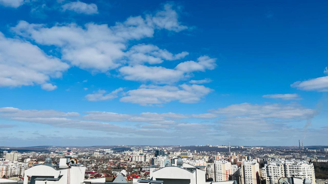 Comfortable Apartment With A Panoramic View Kišiněv Exteriér fotografie